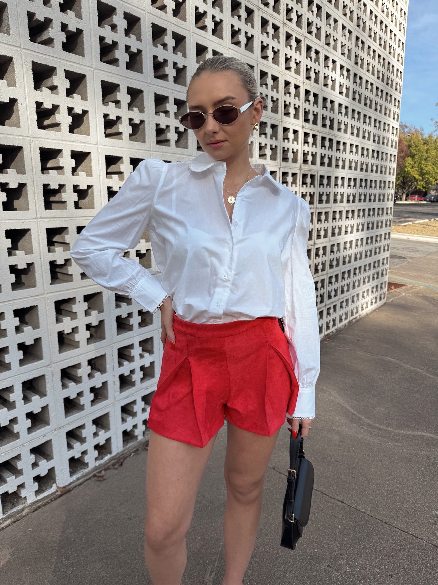 Meet Me in Santorini Aegean Flame Short