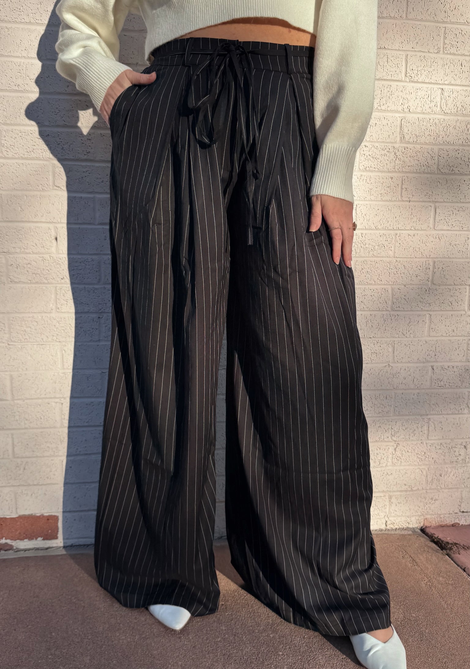 Sunday In Soho Pinstripe Pants