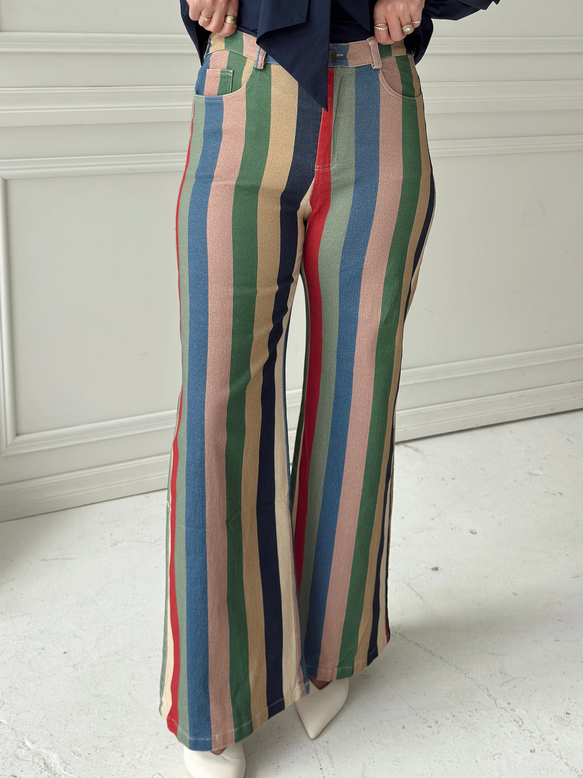 Frankie Retro Stripe Jean