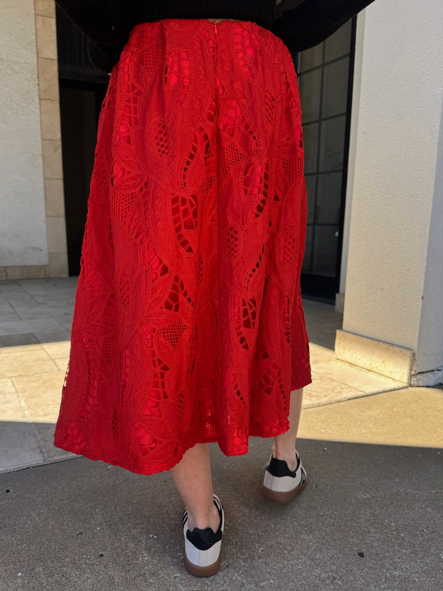 dRA Clementine Skirt - Romance Red