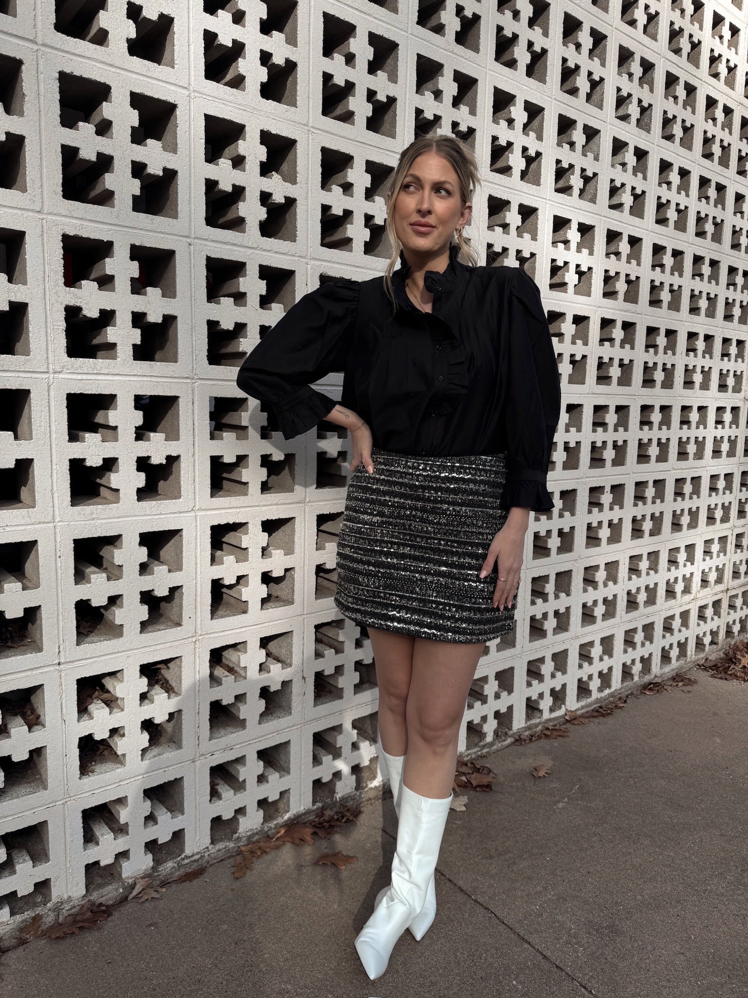 English Factory Ruffle Detailed Blouse