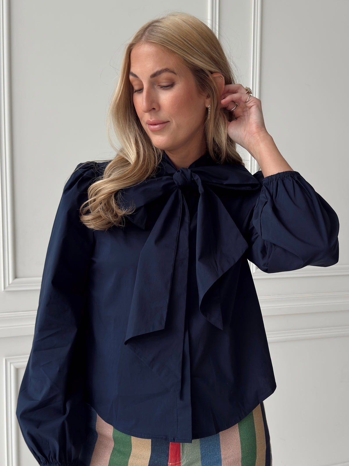 Thelma Tie Neck Blouse