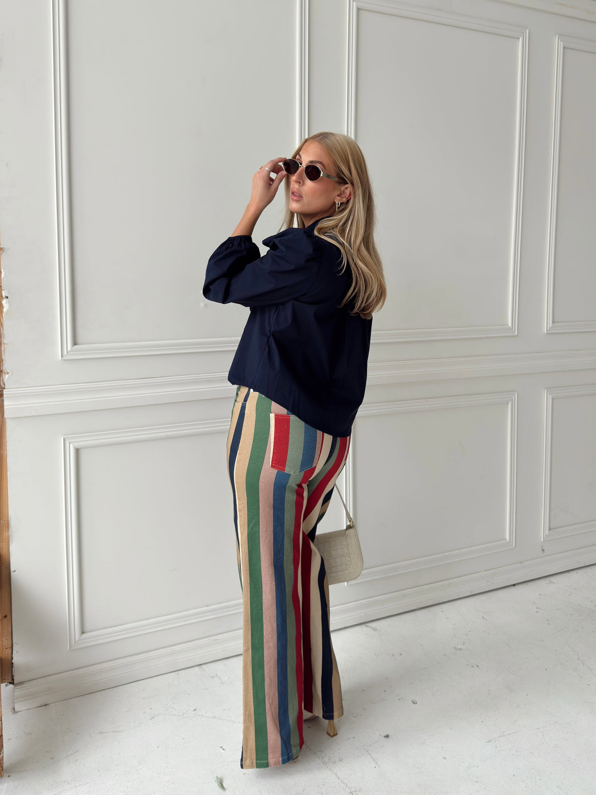 Frankie Retro Stripe Jean