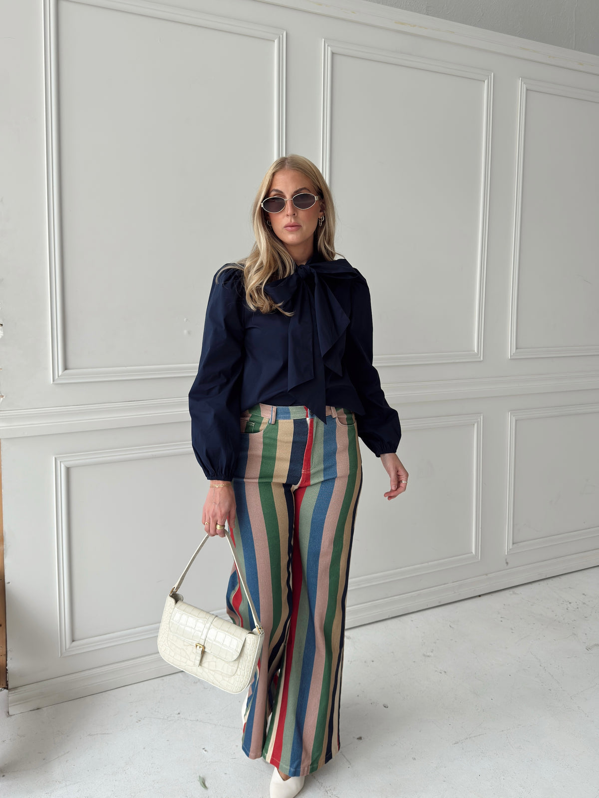Frankie Retro Stripe Jean