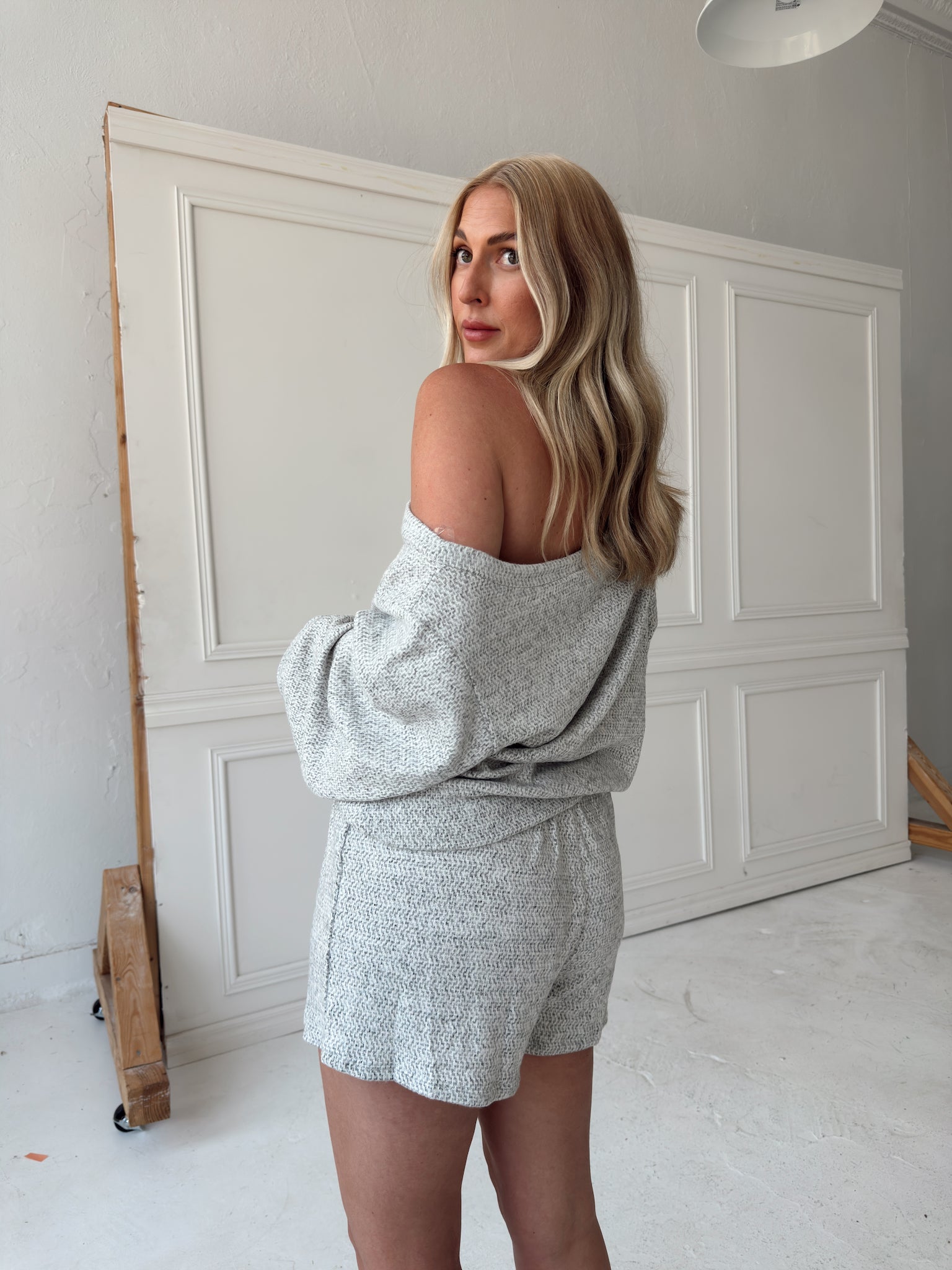 Heather Cozy Knit Lounge Set