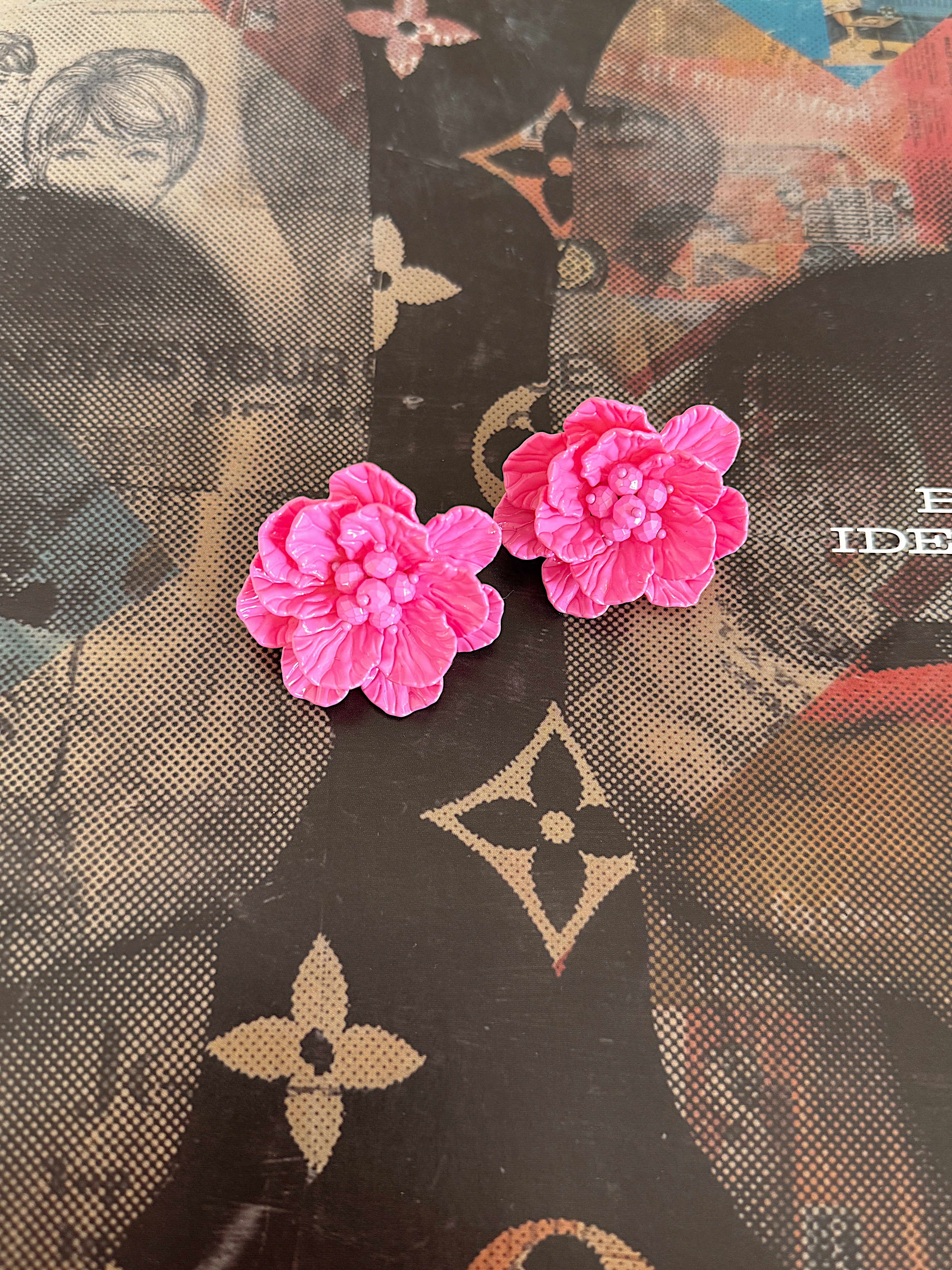 Flower Beaded Earring