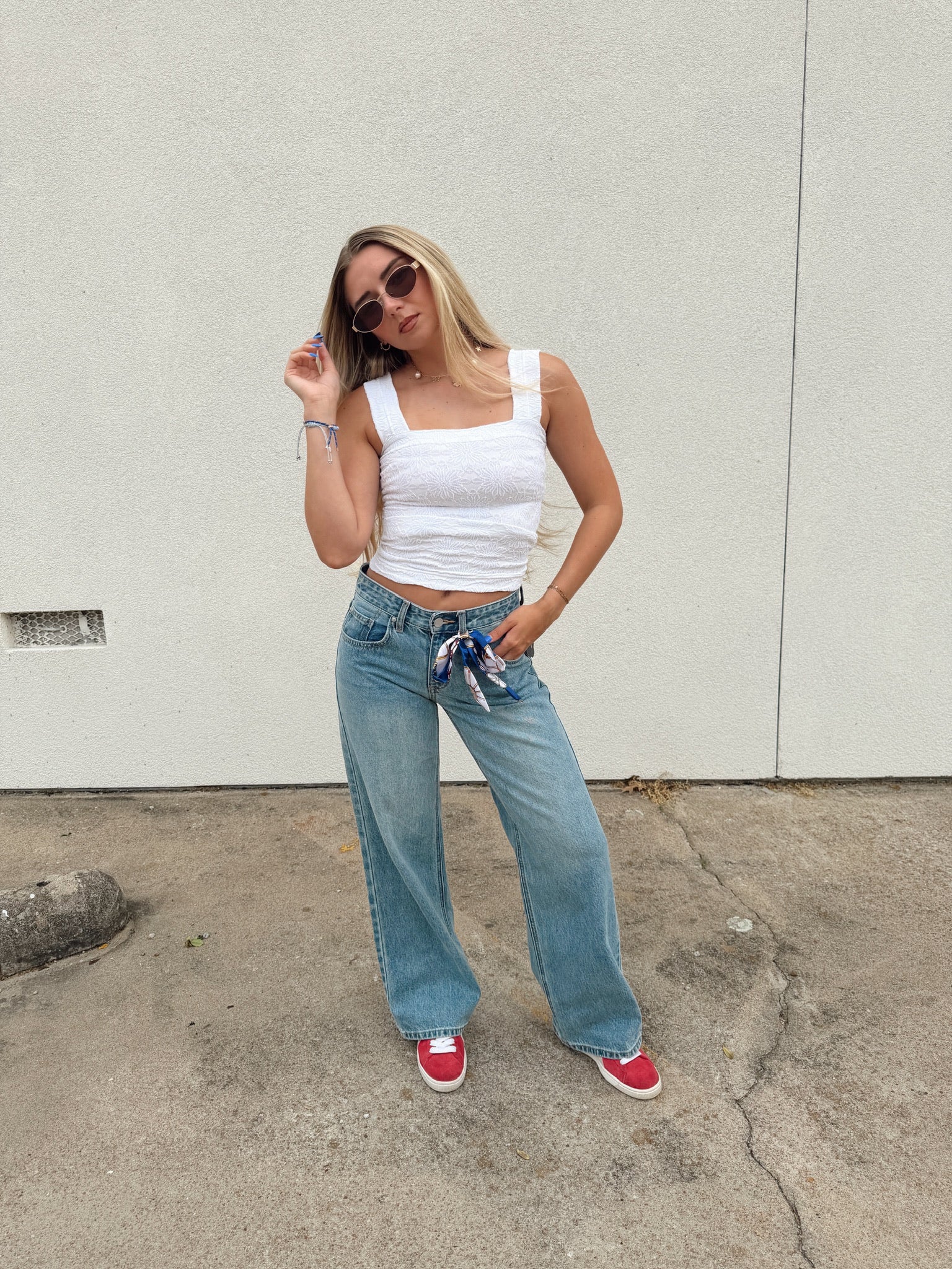 Summer Essentials Tank - White