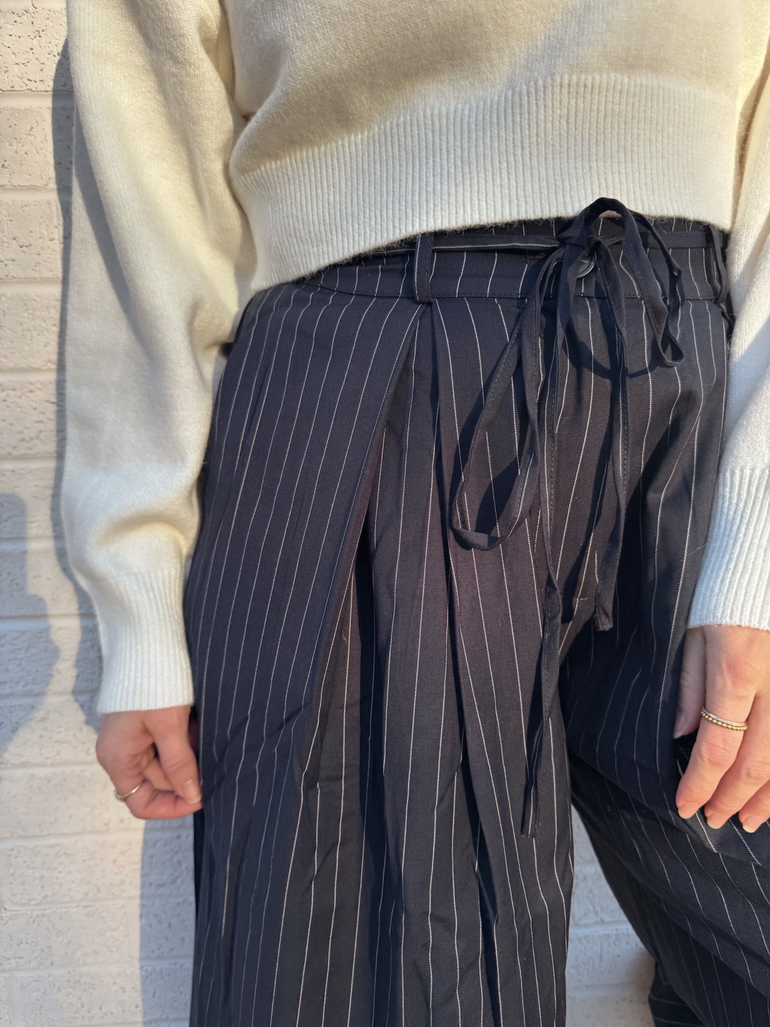Sunday In Soho Pinstripe Pants