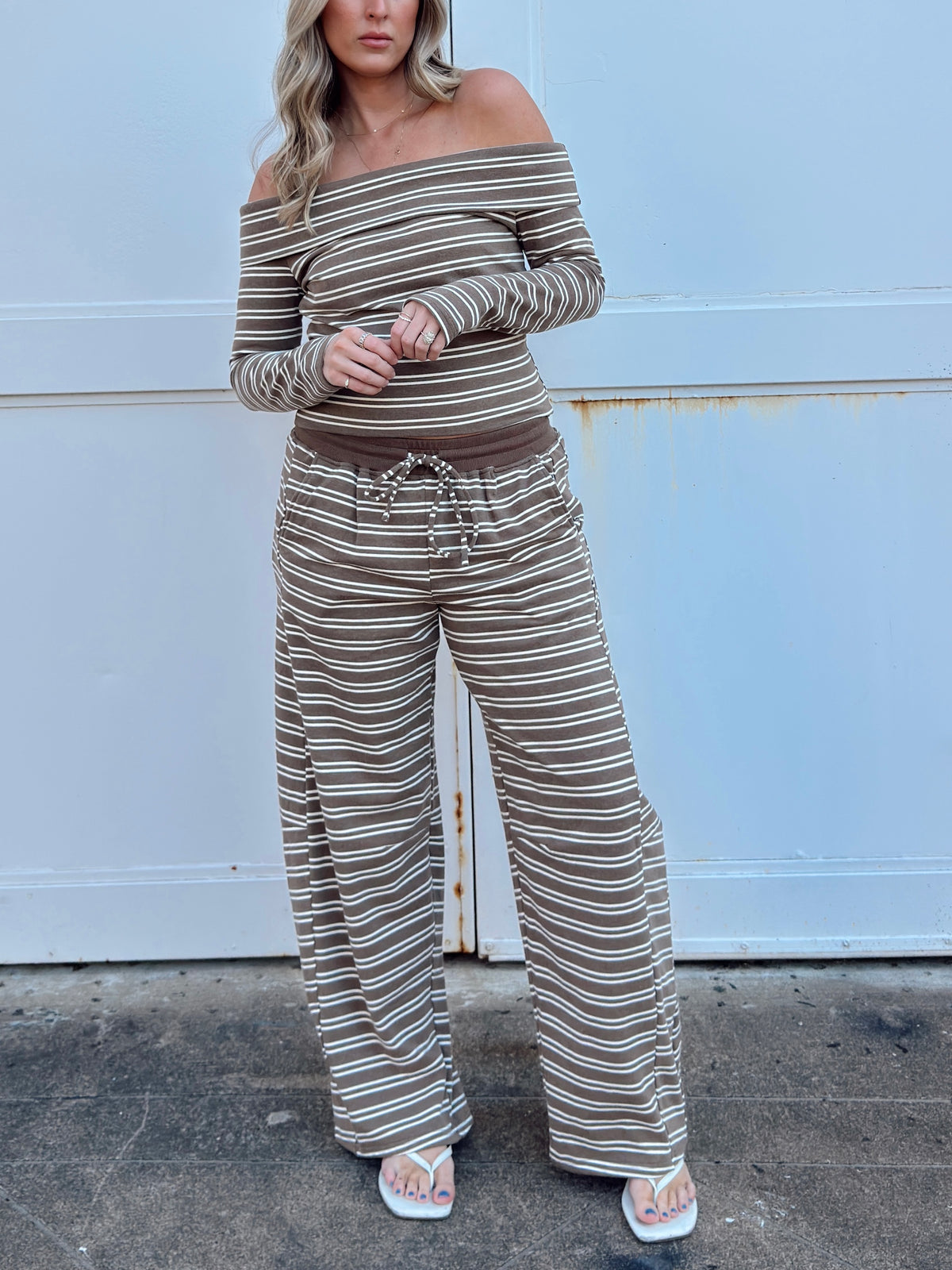 Tatum Low Rise Barrel Sweatpants