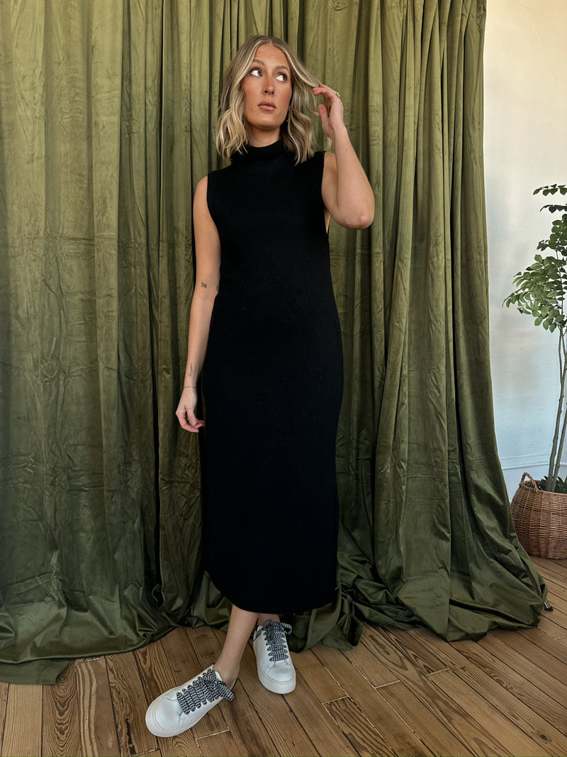 Maeva Sweater Maxi - Black