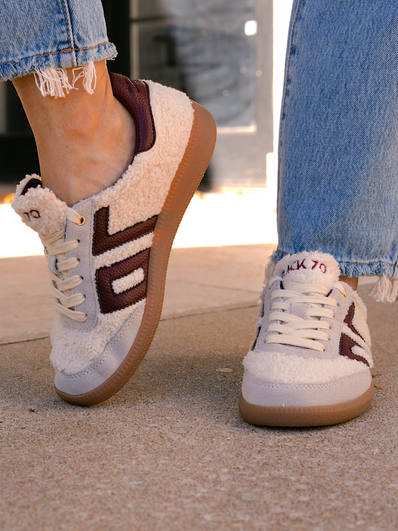 Back 70 Teddy Sneaker - Butter Wine