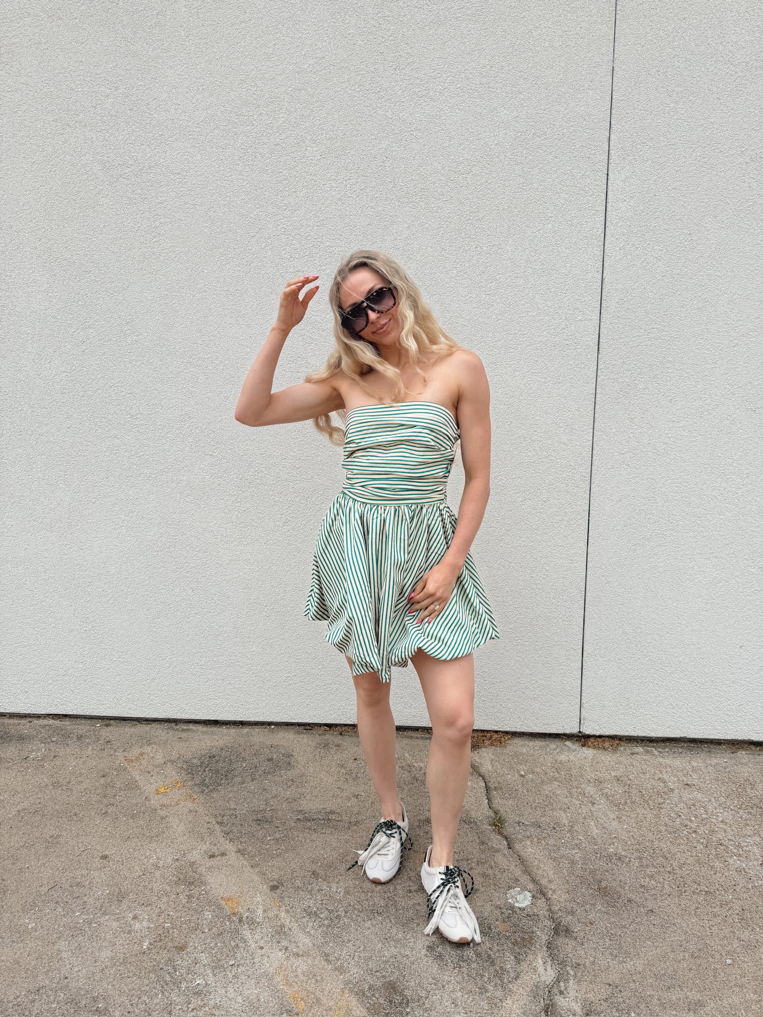 Jamie Stripe Mini Dress