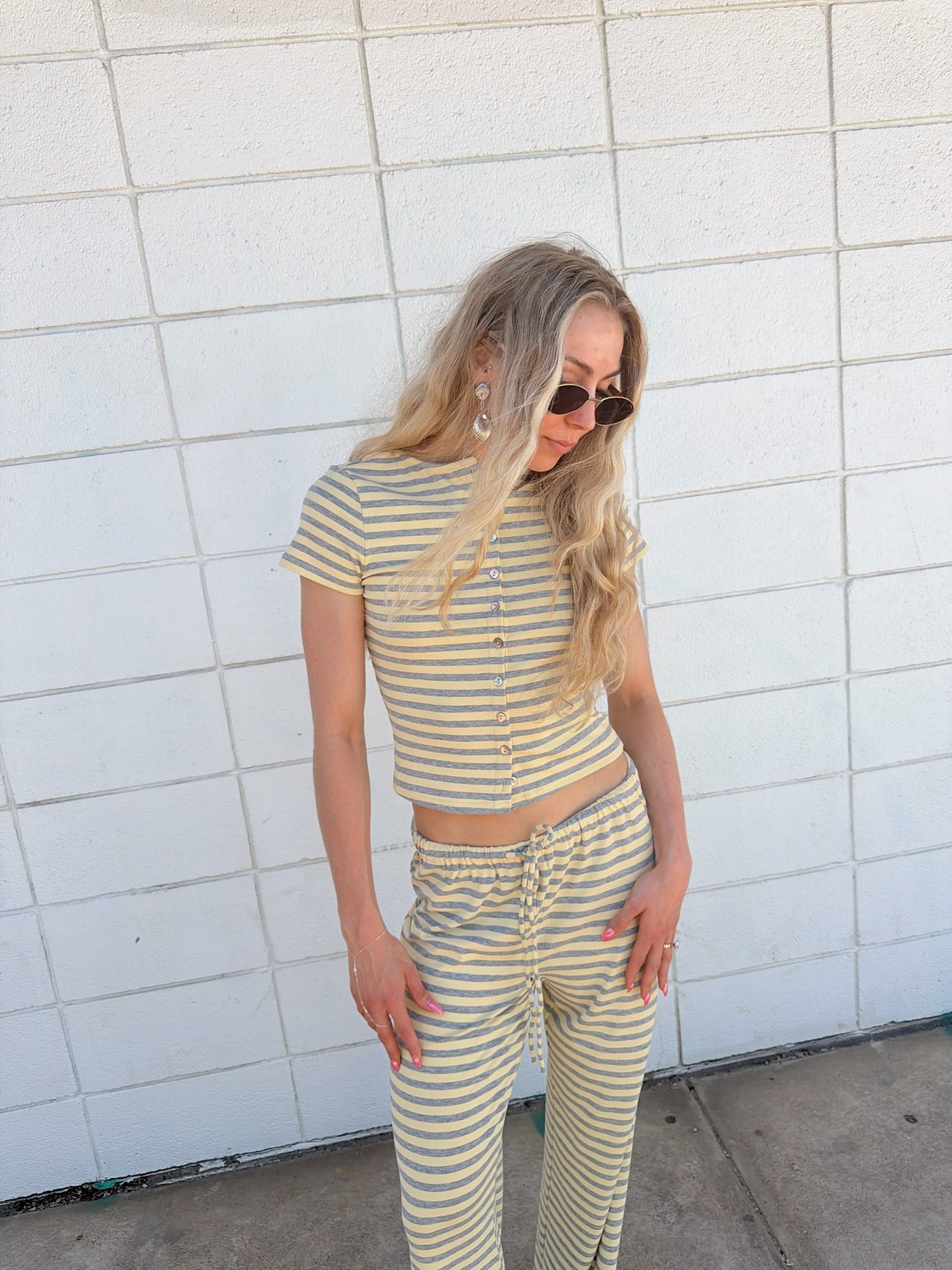 PRE-ORDER (ETA 6/12) Brady Striped Pants