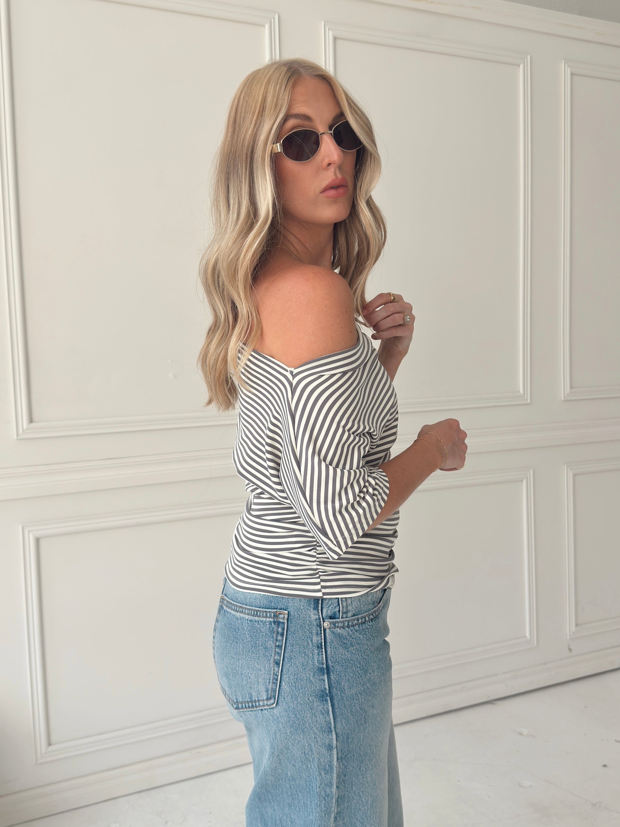 Grayson Stripe Top
