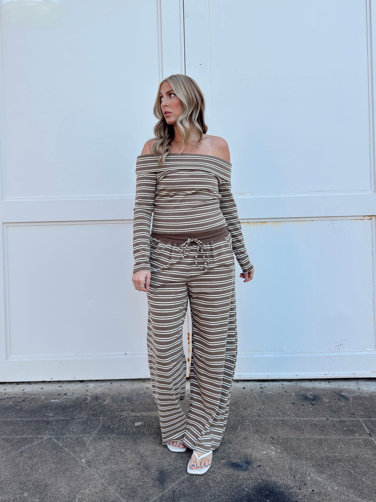 Tatum Low Rise Barrel Sweatpants