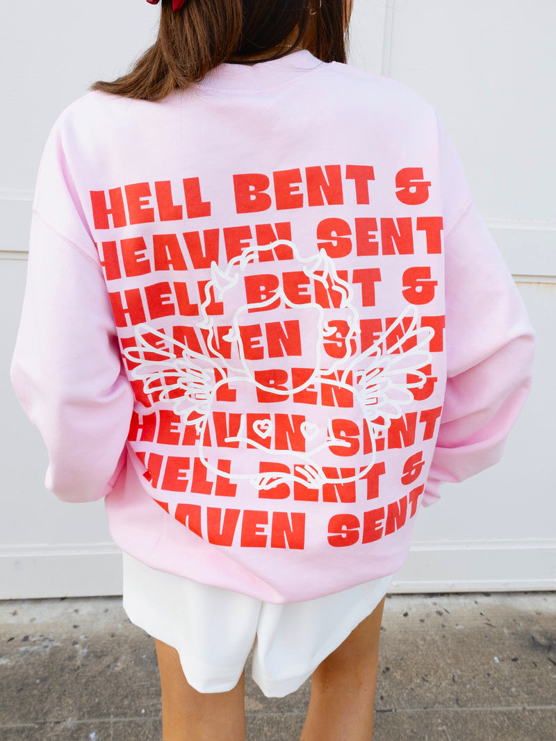 Buddylove Vickie Graphic Sweatshirt - Hell Bent