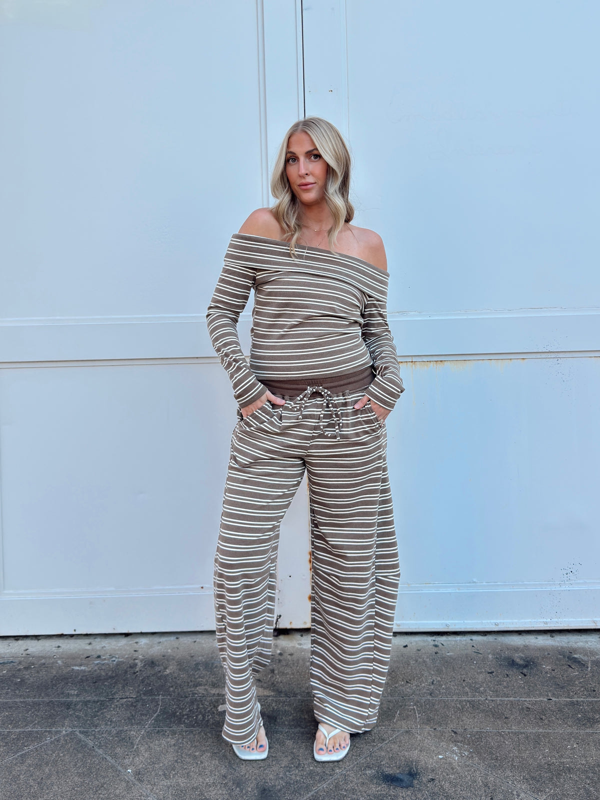Tatum Low Rise Barrel Sweatpants