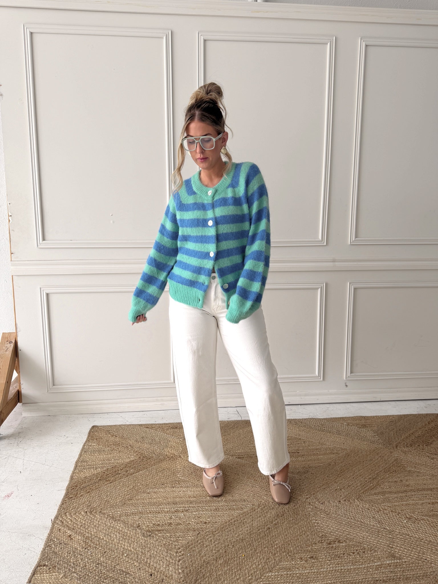 Frnch Azur Cardigan
