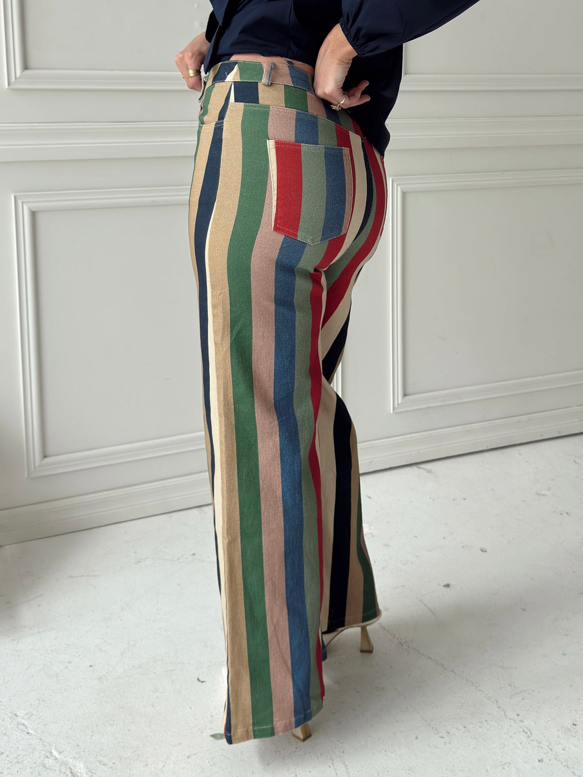 Frankie Retro Stripe Jean