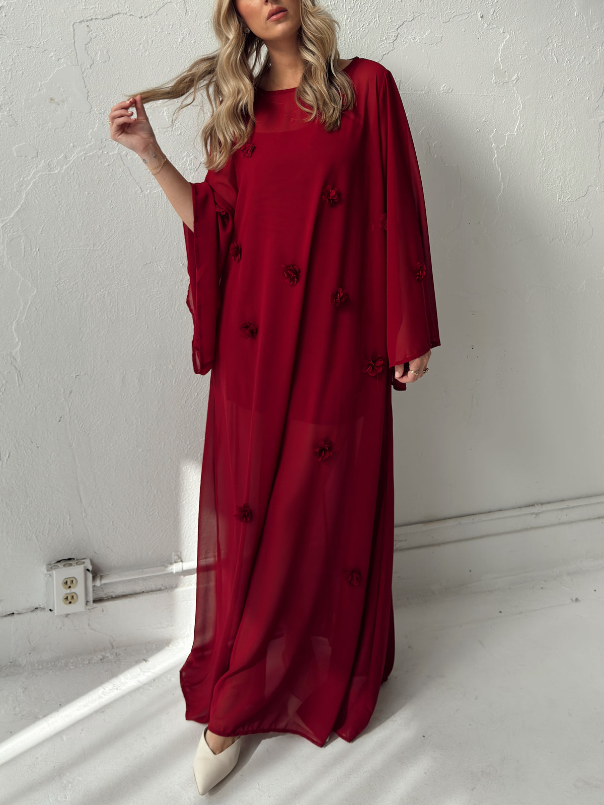 Renna Chiffon Maxi Dress