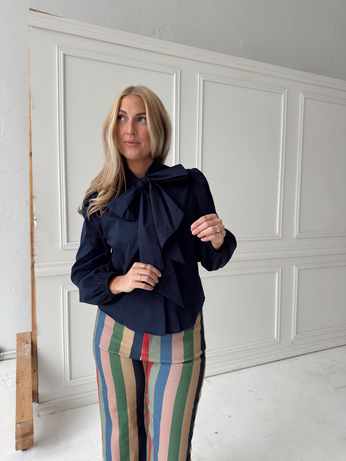 Thelma Tie Neck Blouse