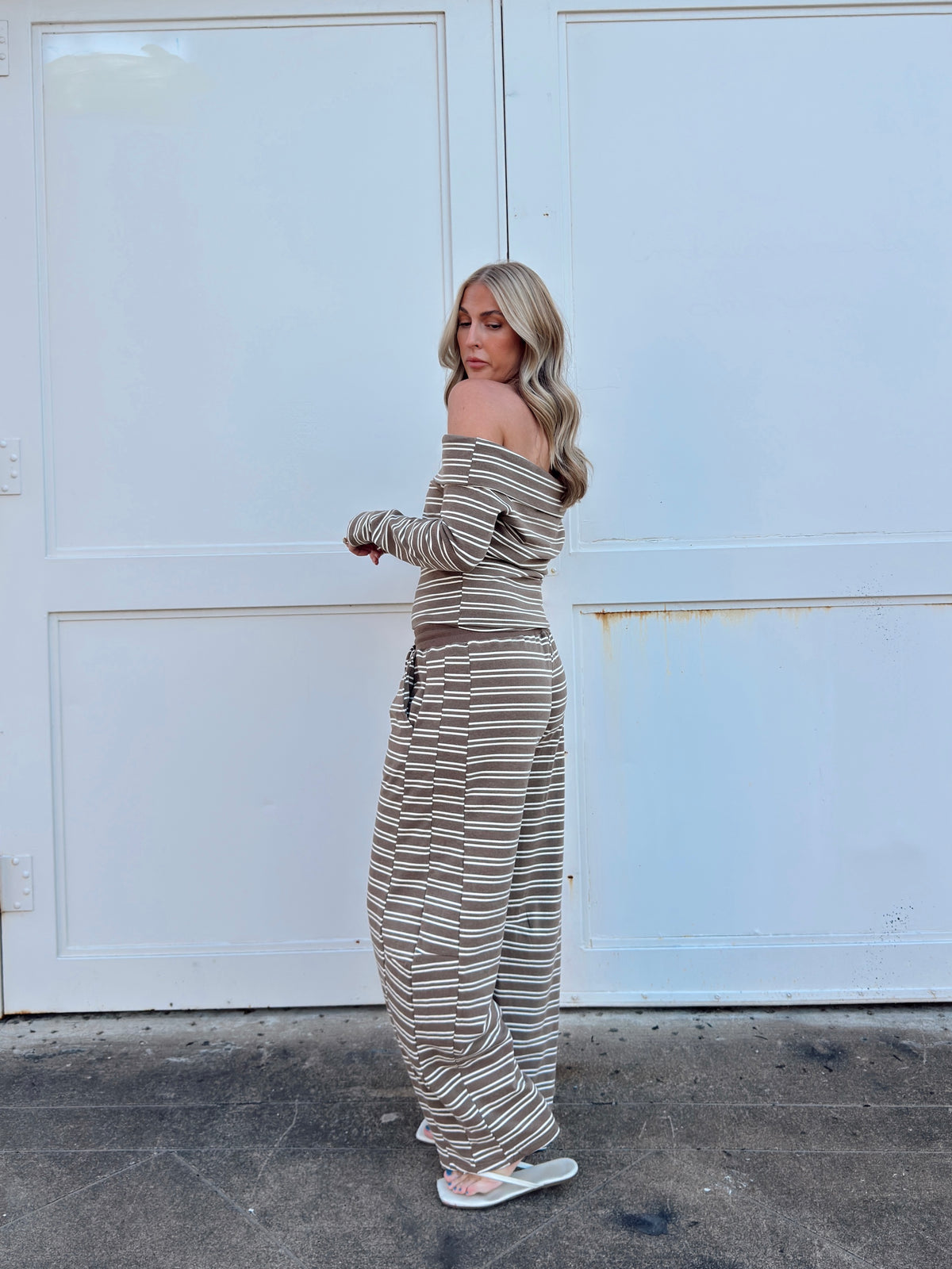 Tatum Low Rise Barrel Sweatpants