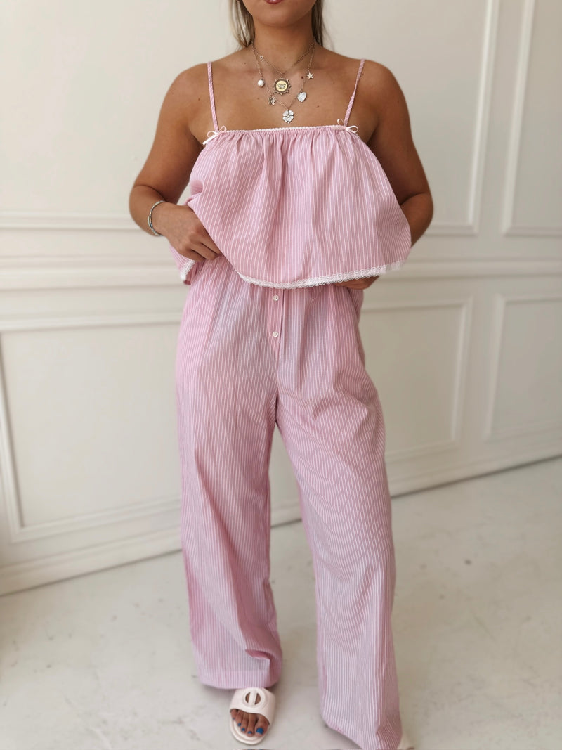 Poplin Cami Set