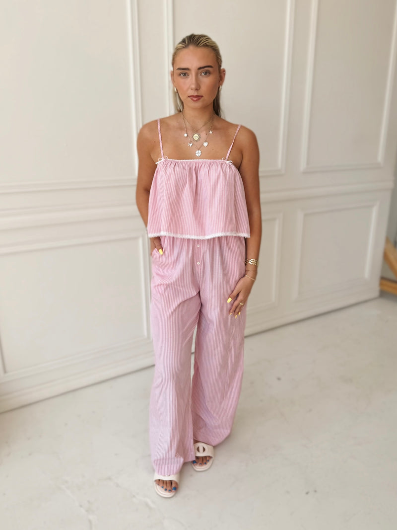 Poplin Cami Set