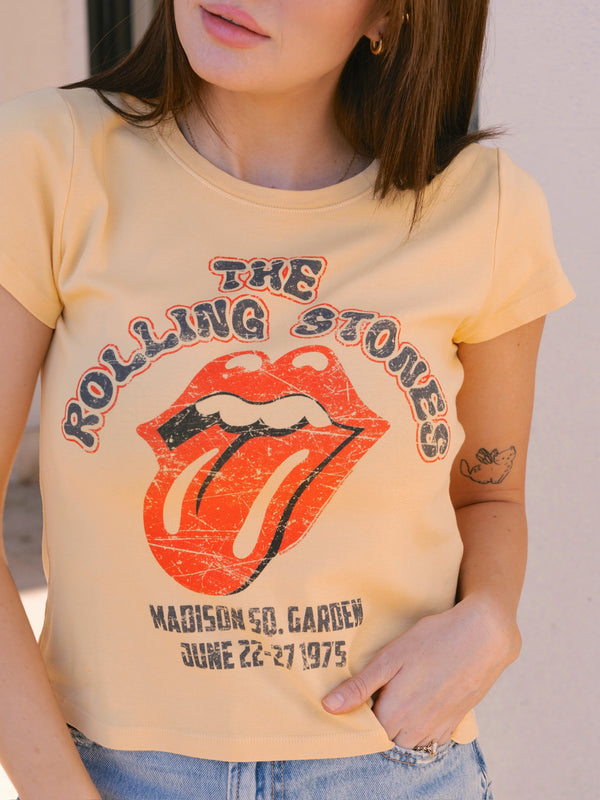 Rolling Stones 1975 Baby Tee