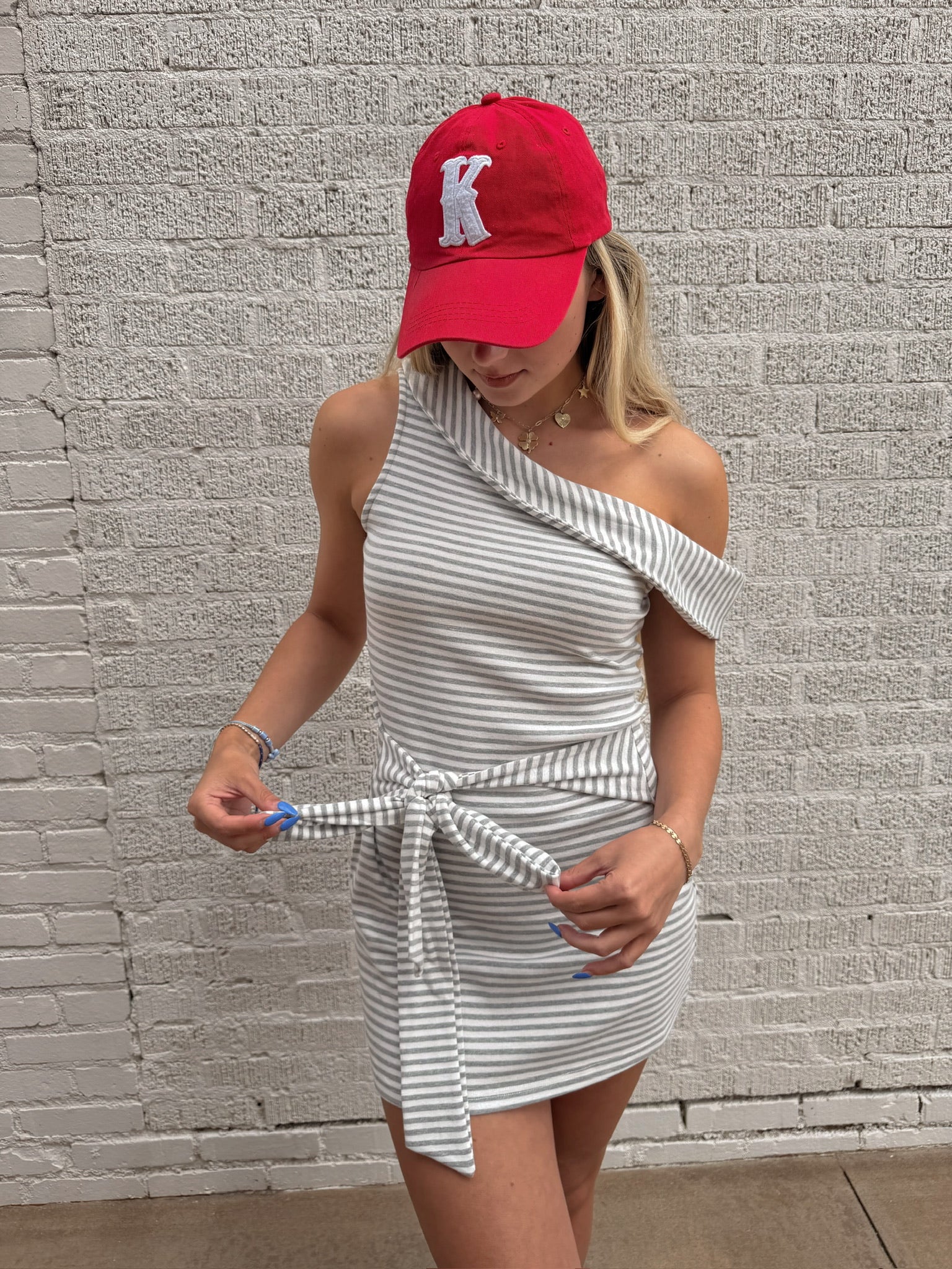 Savvy Girl Stripe Dress