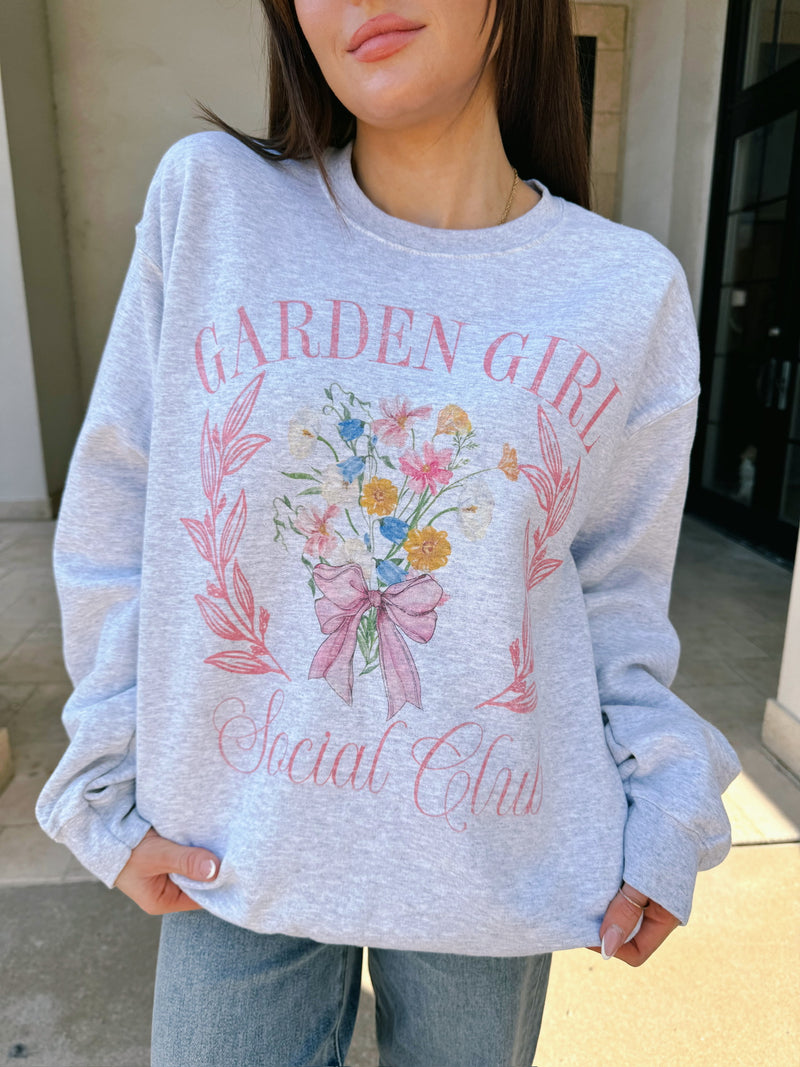 Garden Girl Social Club Sweatshirt