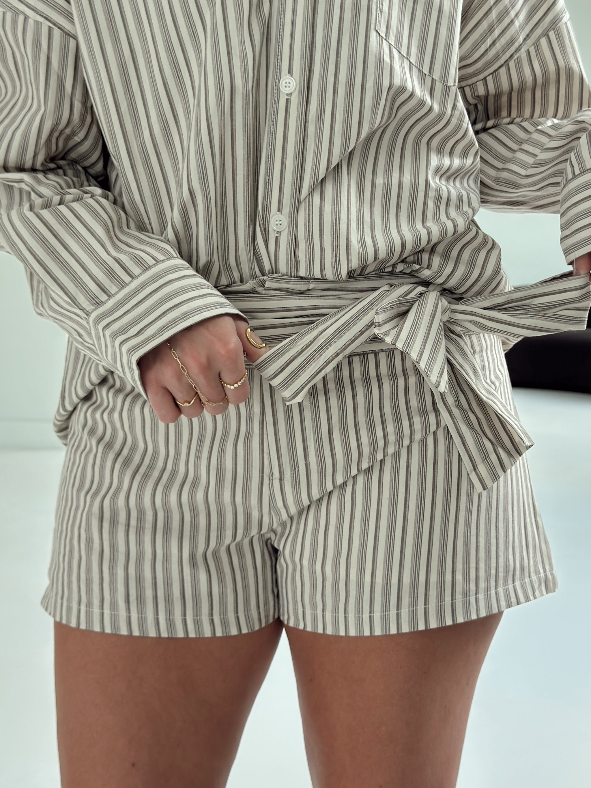 Bonnie Low Waist Tie Shorts