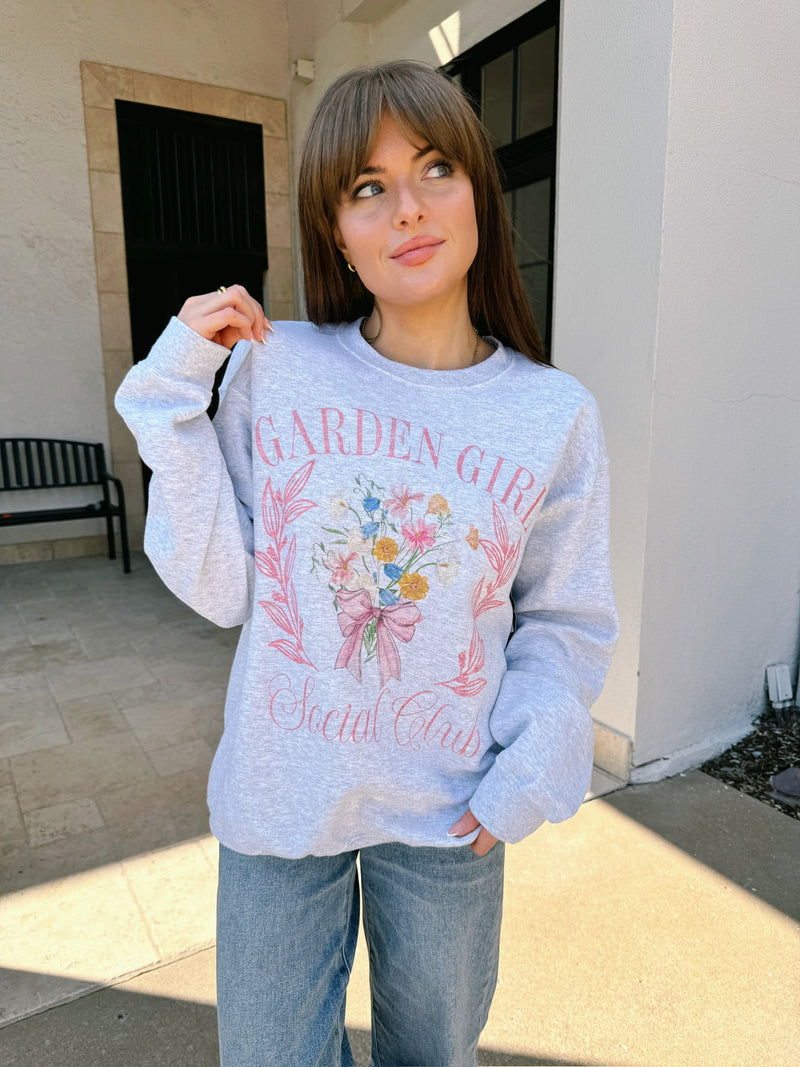 Garden Girl Social Club Sweatshirt