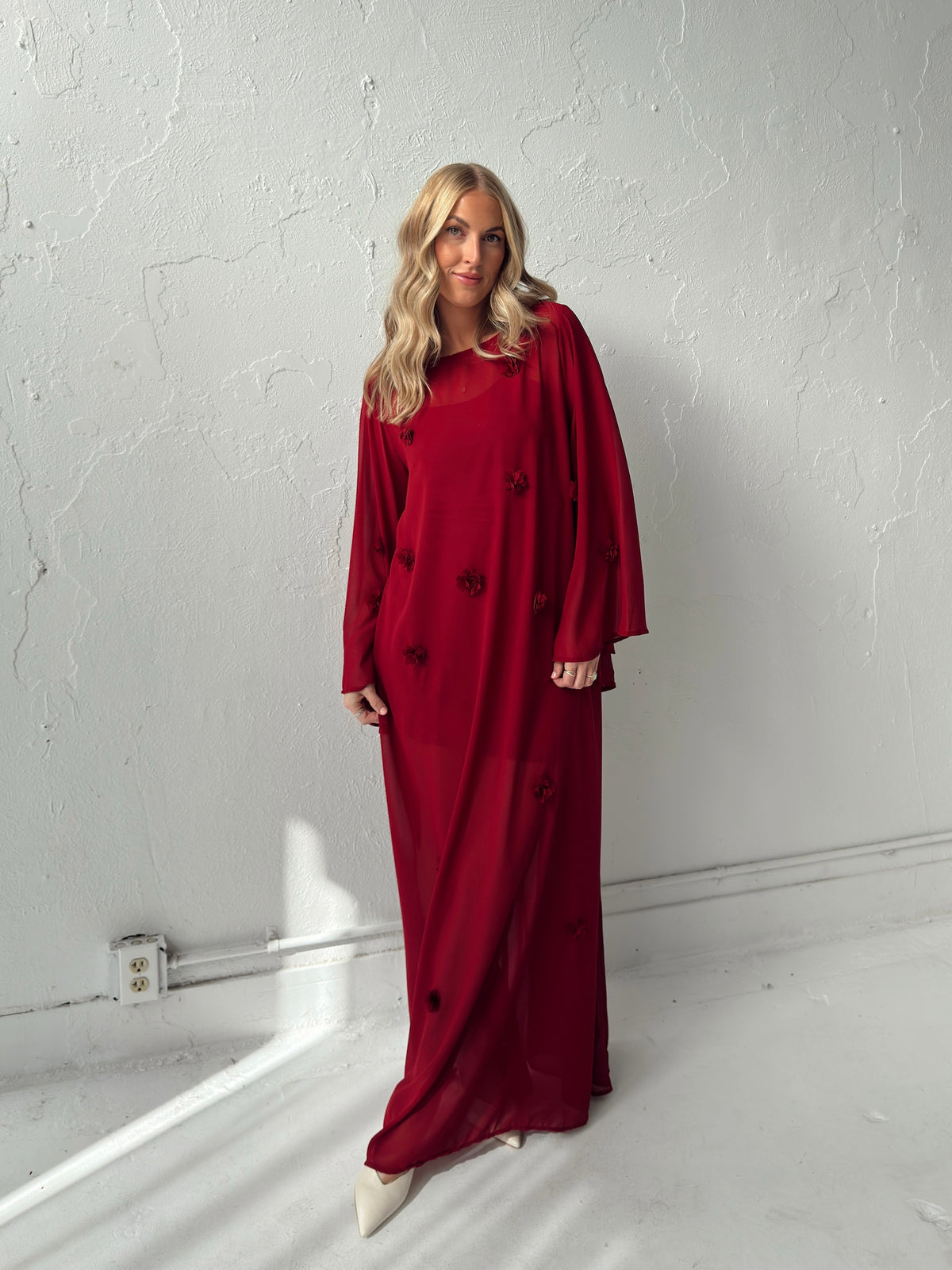Renna Chiffon Maxi Dress
