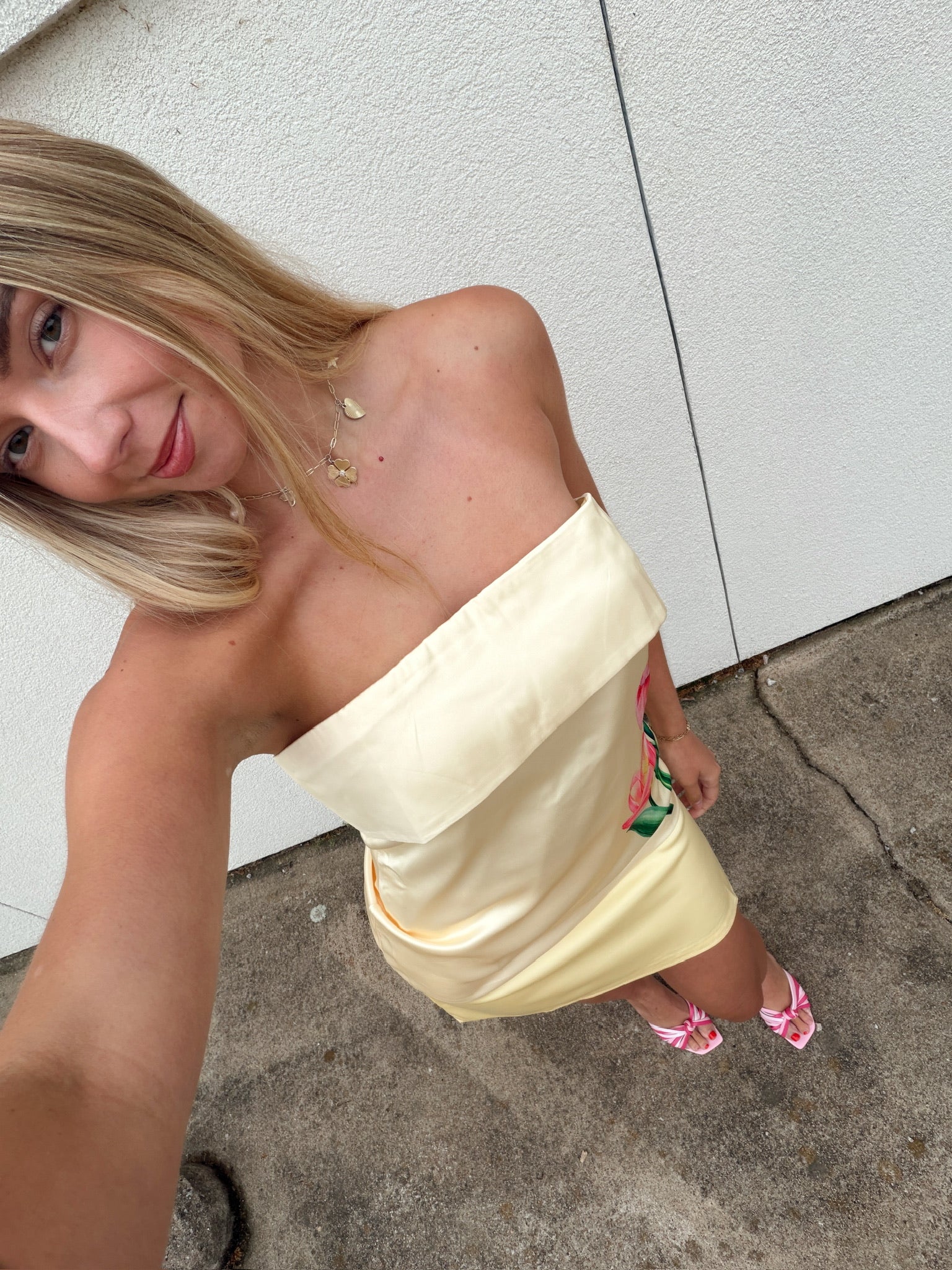 Tropics Satin Skirt