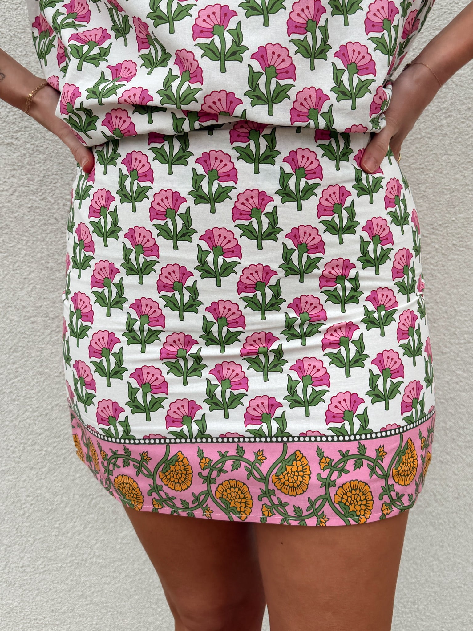 Whitney Floral Skirt