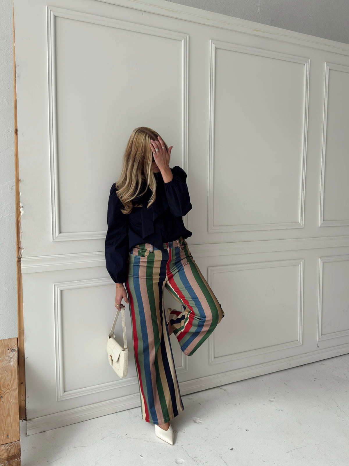 Frankie Retro Stripe Jean