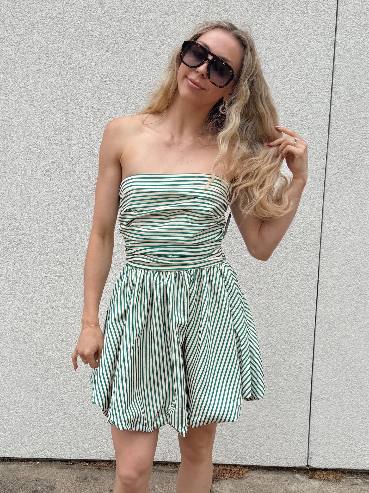 Jamie Stripe Mini Dress