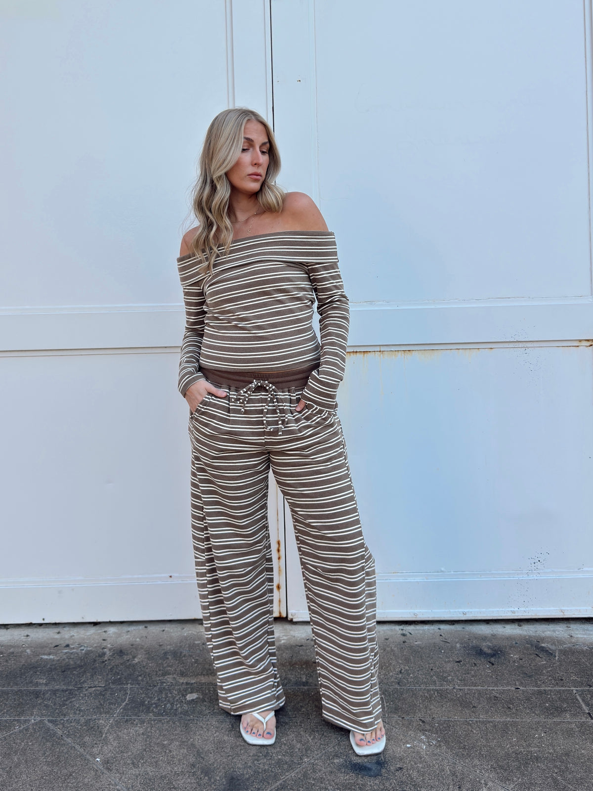 Tatum Low Rise Barrel Sweatpants