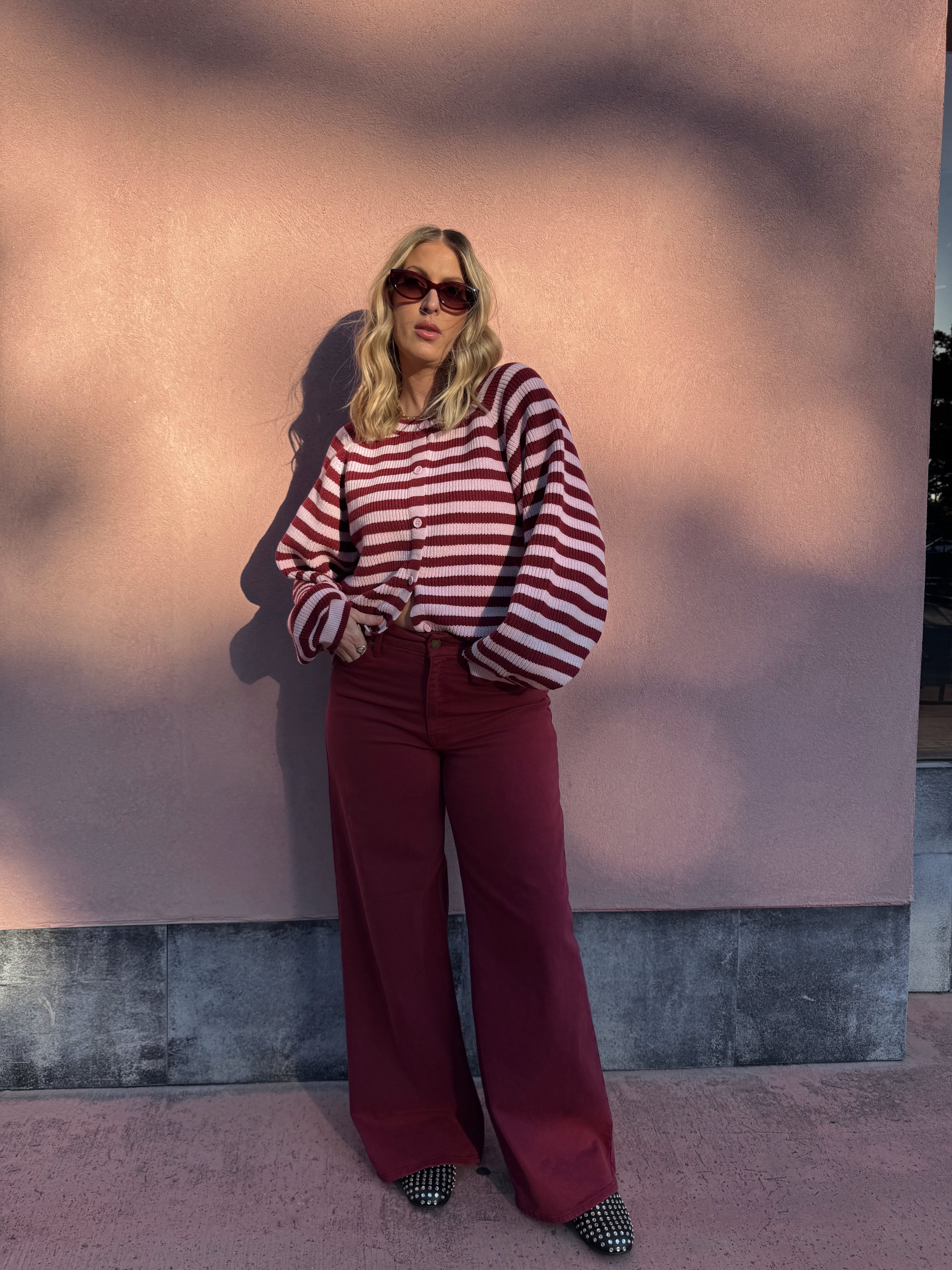 Fun House Striped Sweater