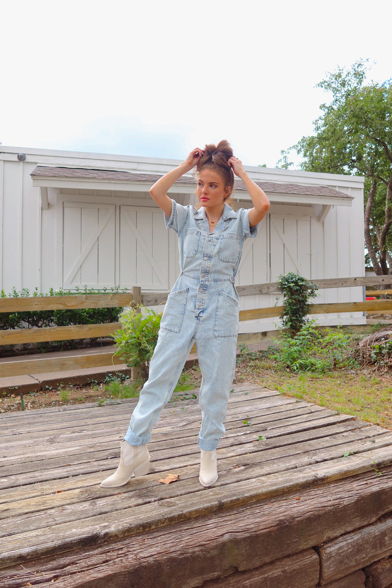 Grover Short Sleeve Field Suit- Breeze
