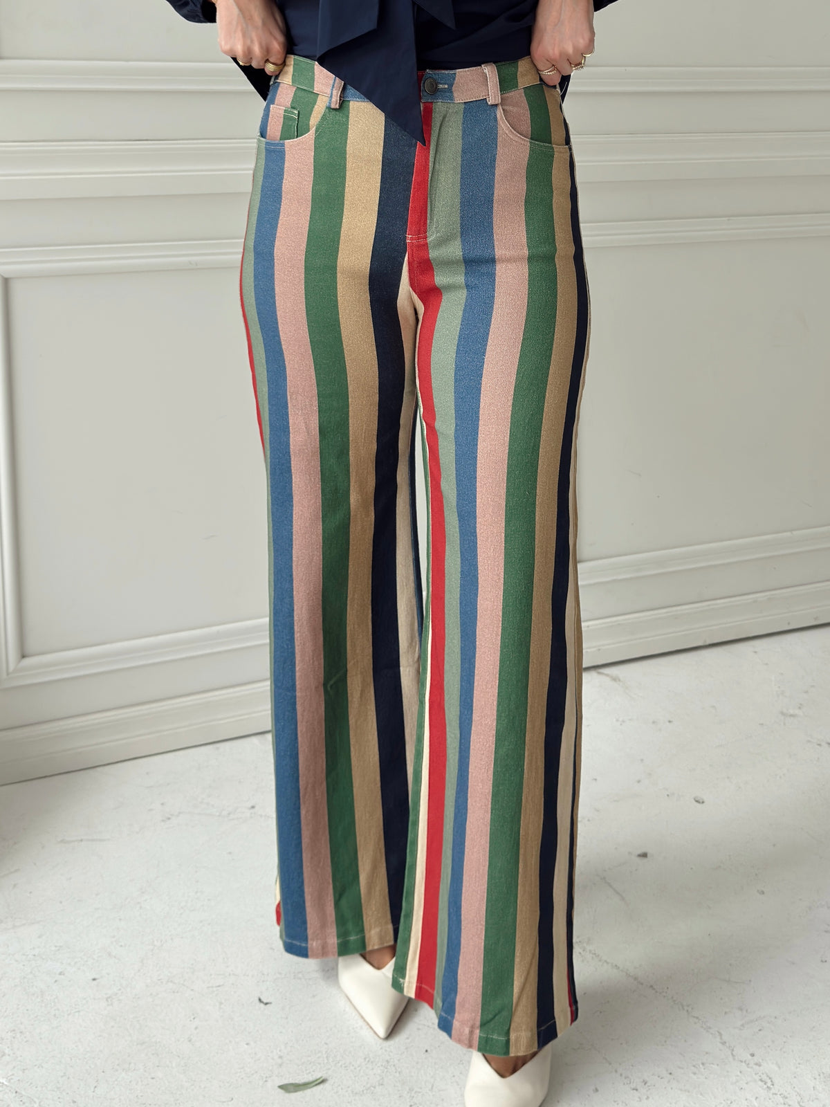 Frankie Retro Stripe Jean