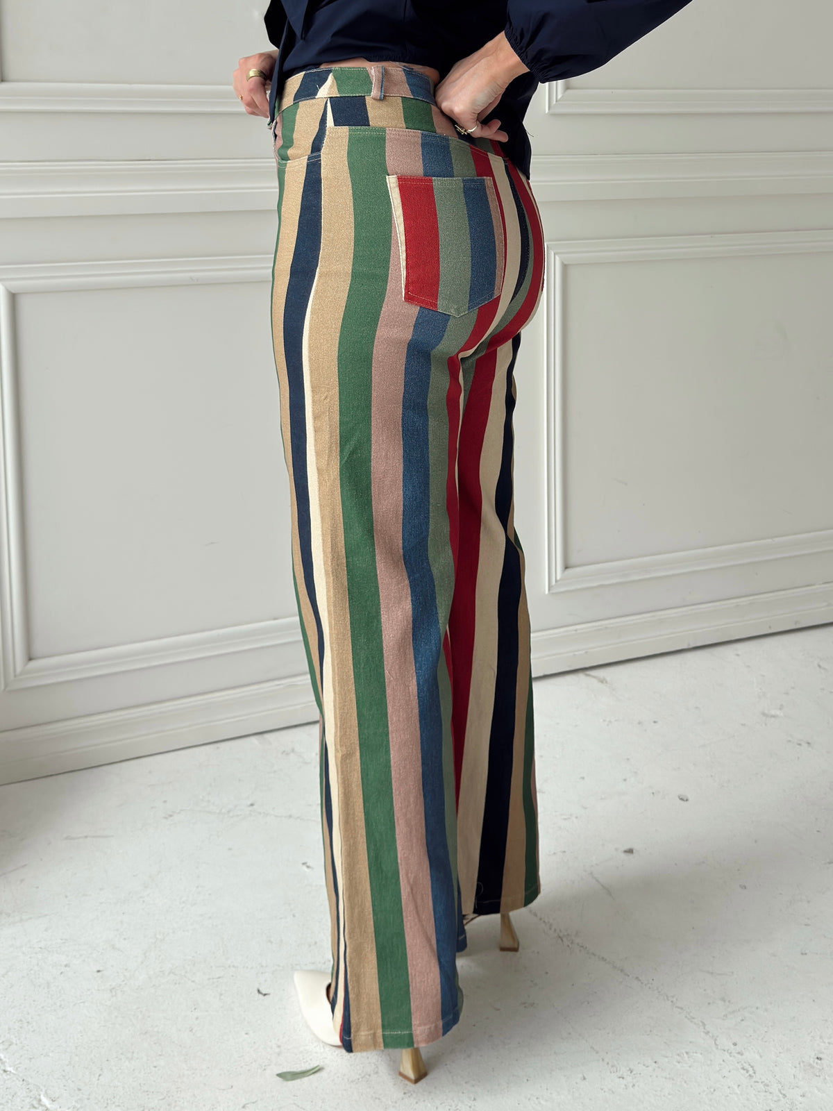 Frankie Retro Stripe Jean