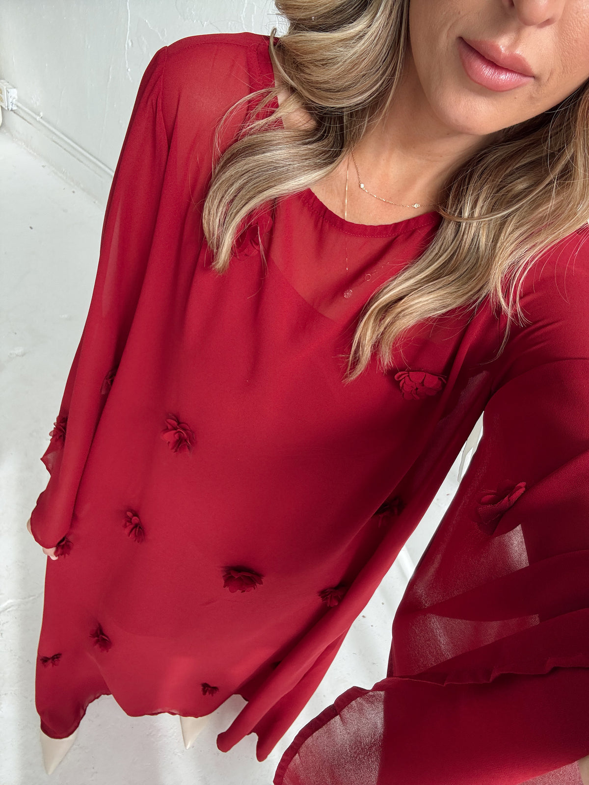 Renna Chiffon Maxi Dress