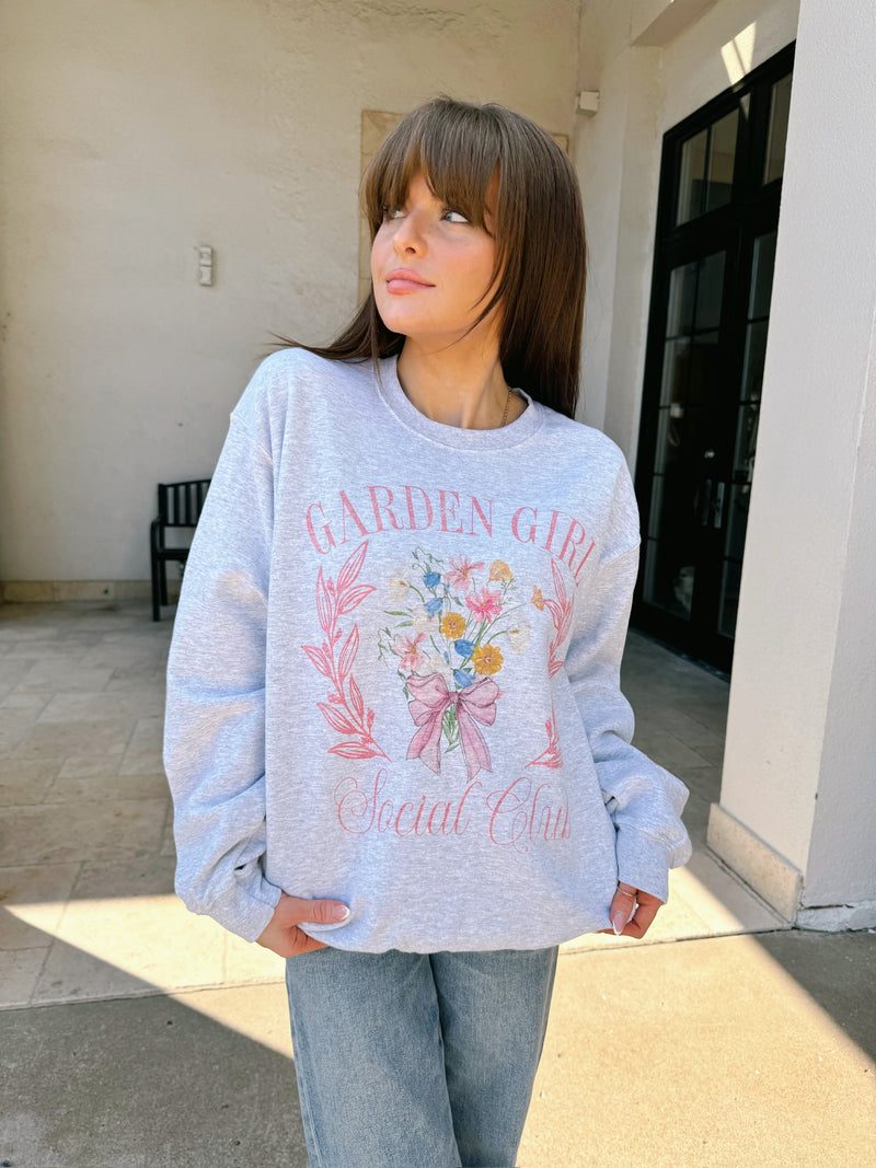 Garden Girl Social Club Sweatshirt