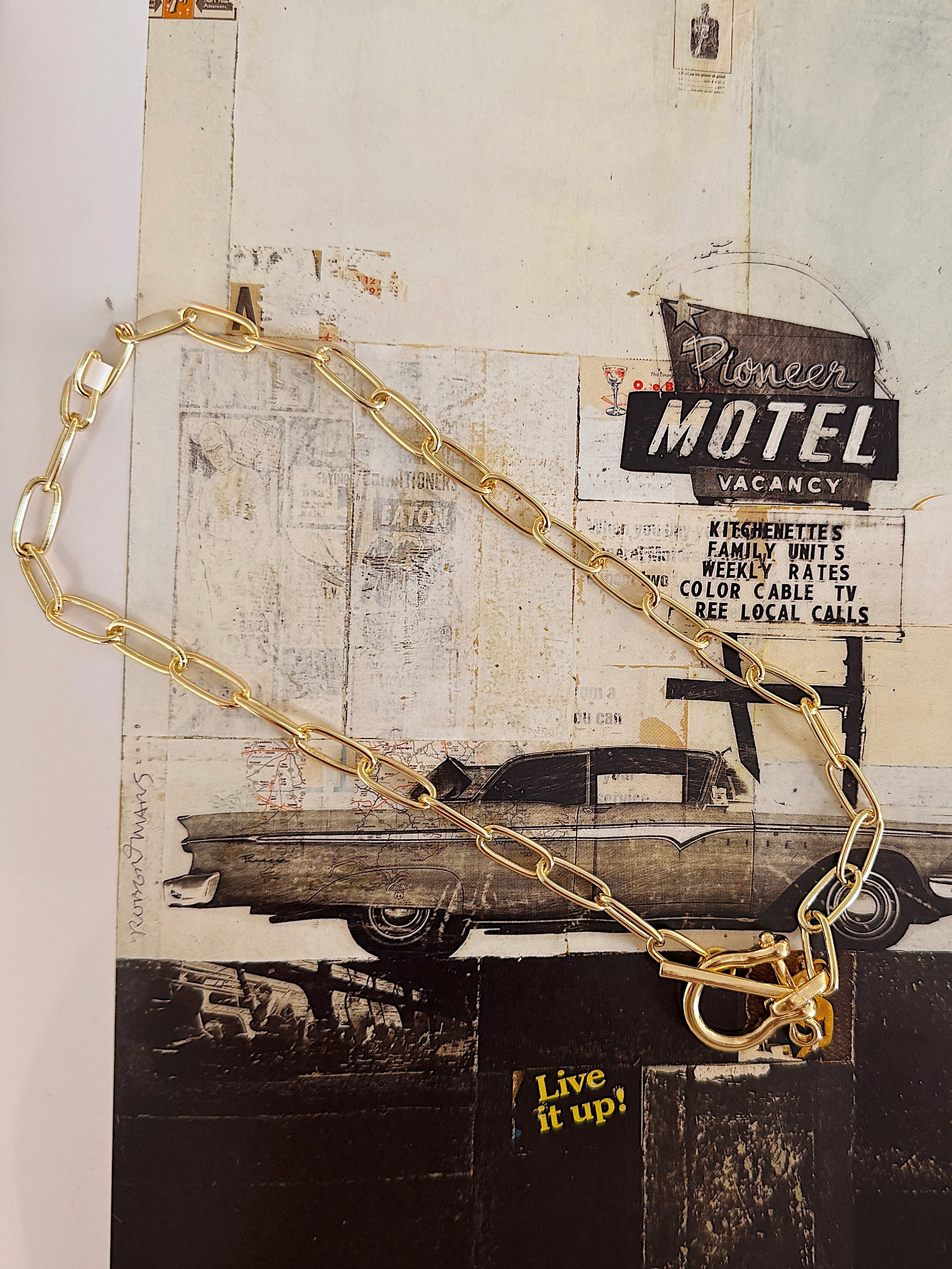 Horse Bit Toggled Necklace