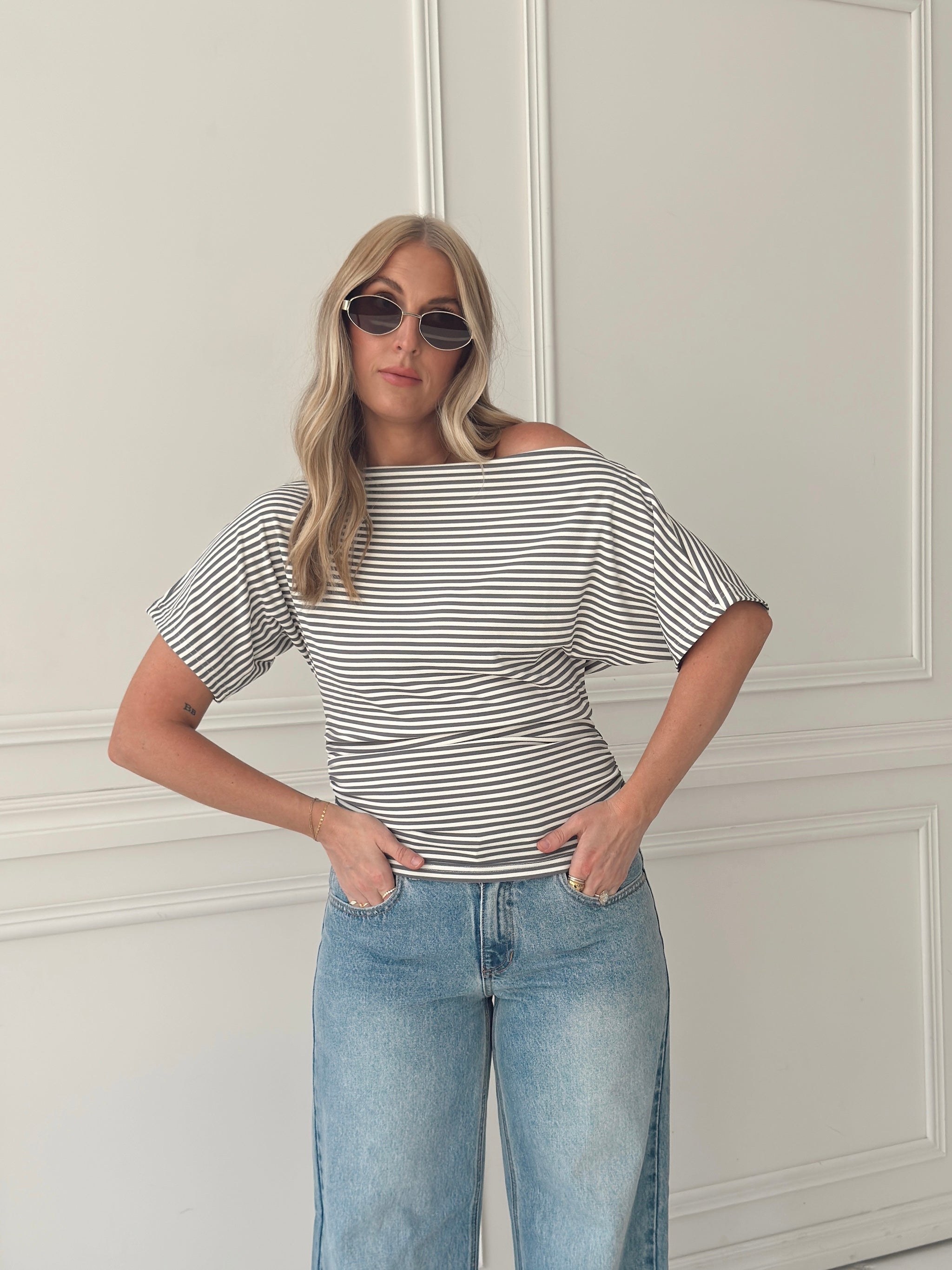 Grayson Stripe Top