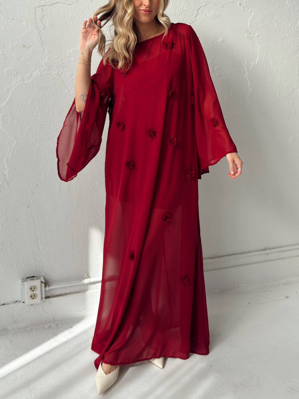 Renna Chiffon Maxi Dress