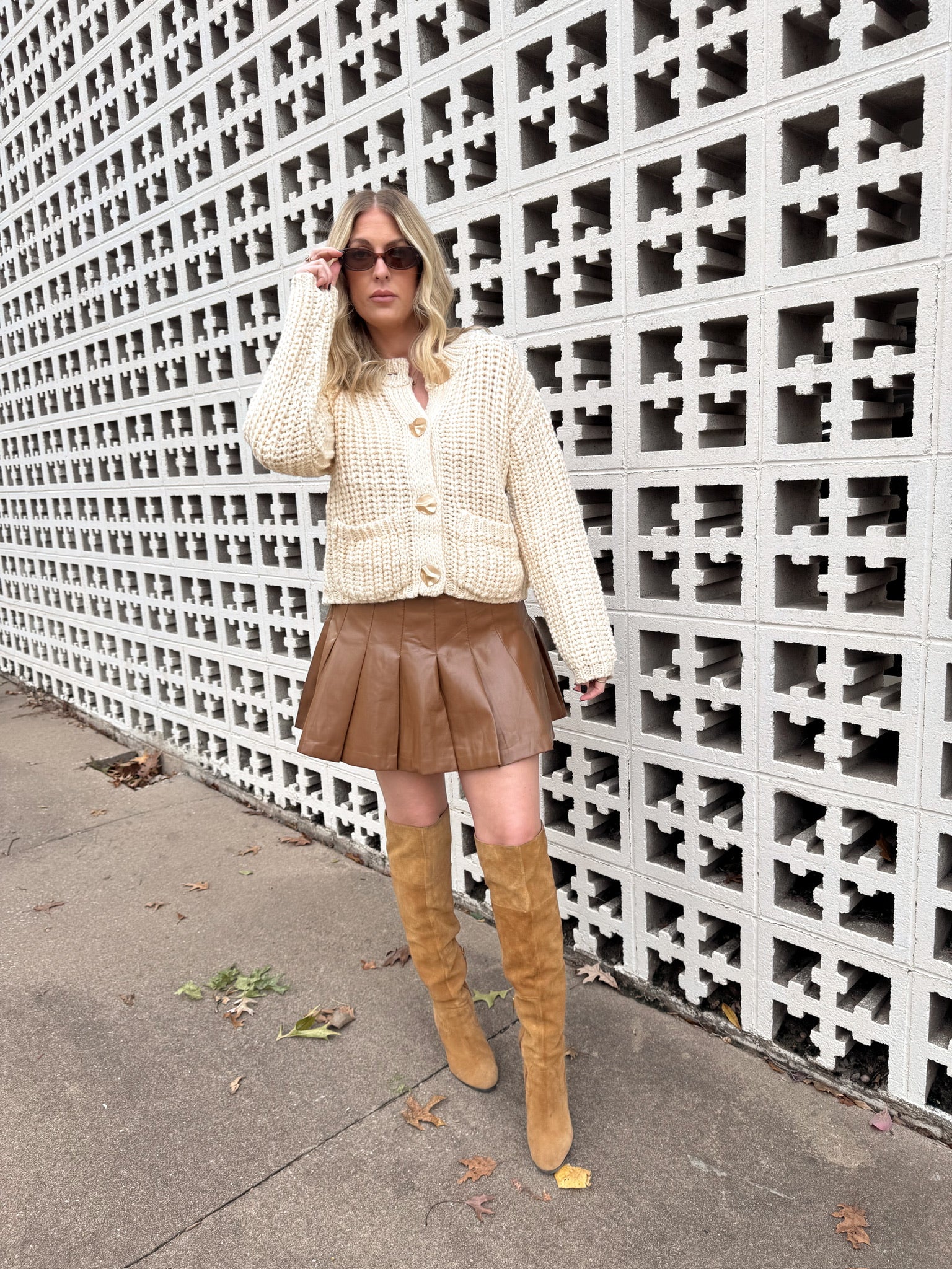 Sincerely Ours Ellis Skort - Brown