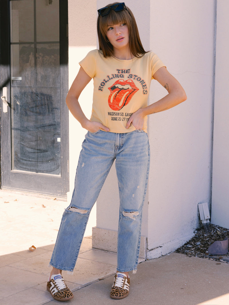 Rolling Stones 1975 Baby Tee